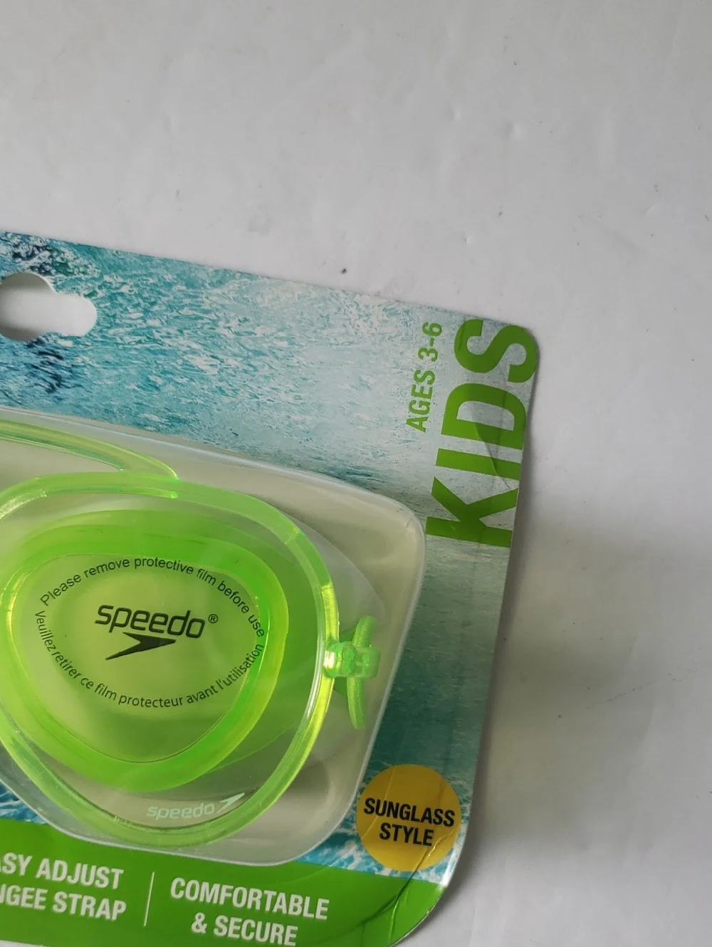 🤯3/$12 Speedo Sunny Vibes Pop Goggles Swimming All Day Wear New Unisex